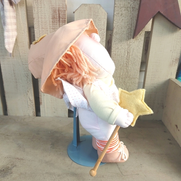 Vintage Fabrizio Bumpkin Bunch Witchy Boo Cloth Doll 1984 Unique Whimsical Doll - Picture 8 of 12